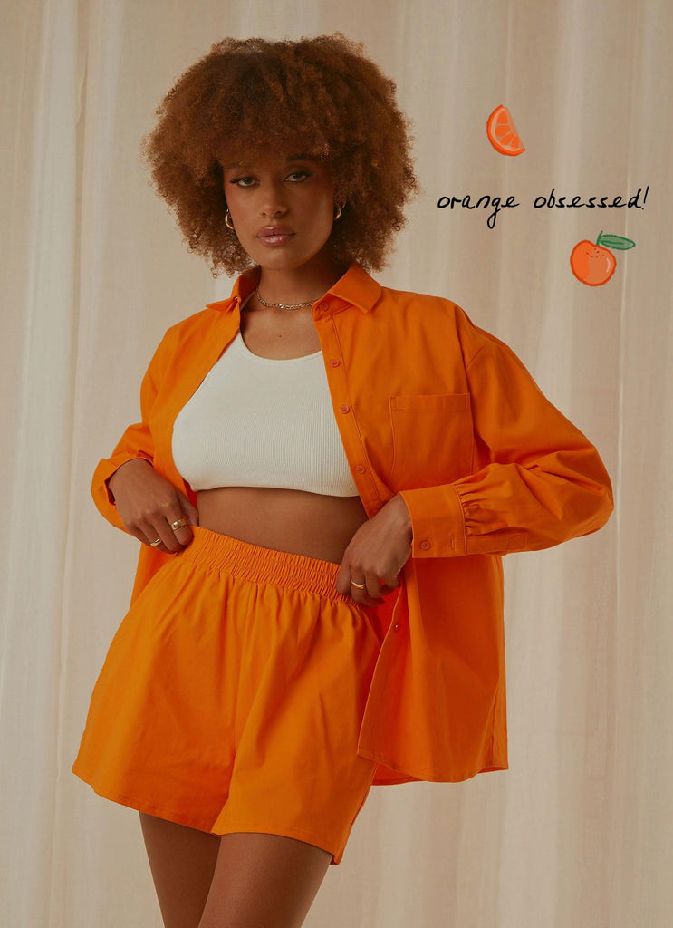 Daydreams Shirt - Tangerine - Peppermayo US