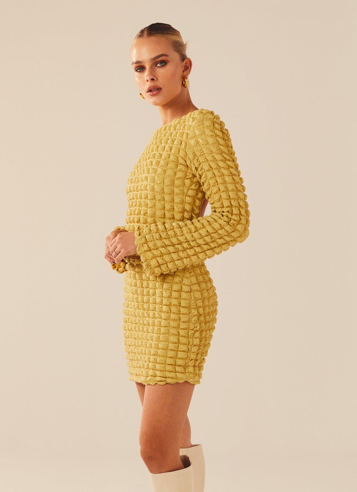 Irreplaceable Mini Dress - Fern - Peppermayo US