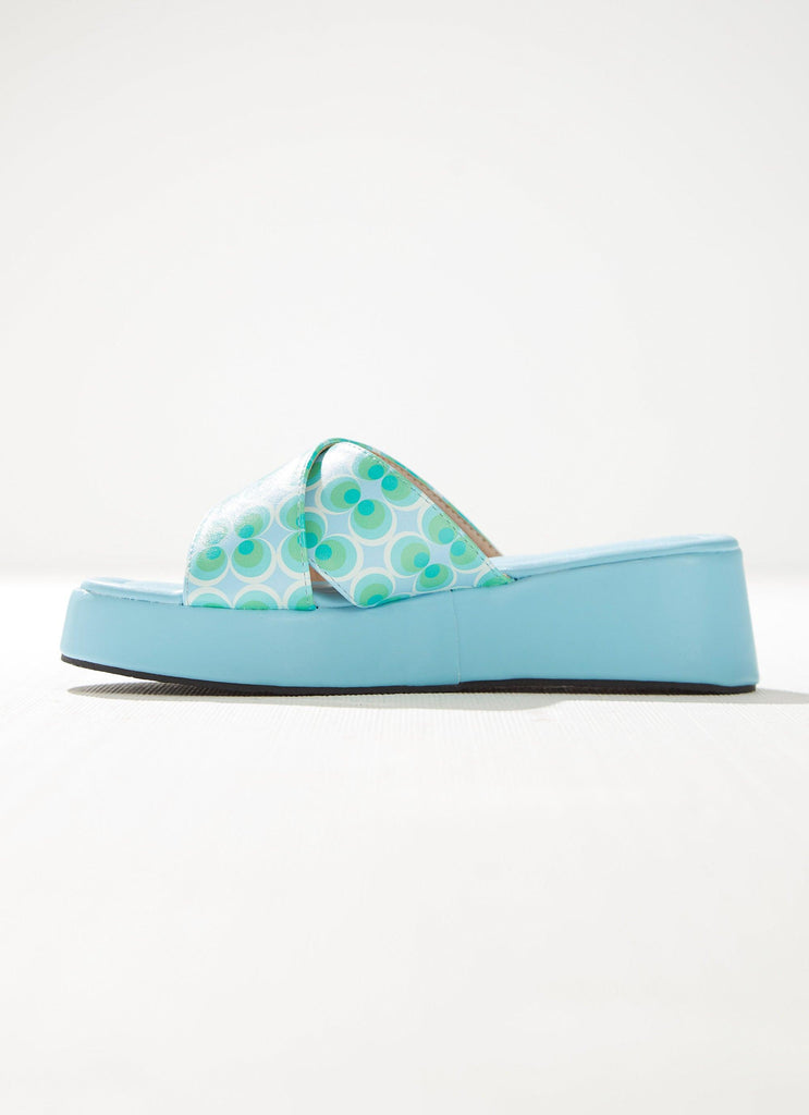 Fonda Cross Over Mule - Seafoam - Peppermayo US