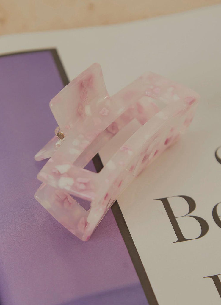 Wonderland Hair Clip - Pink - Peppermayo US