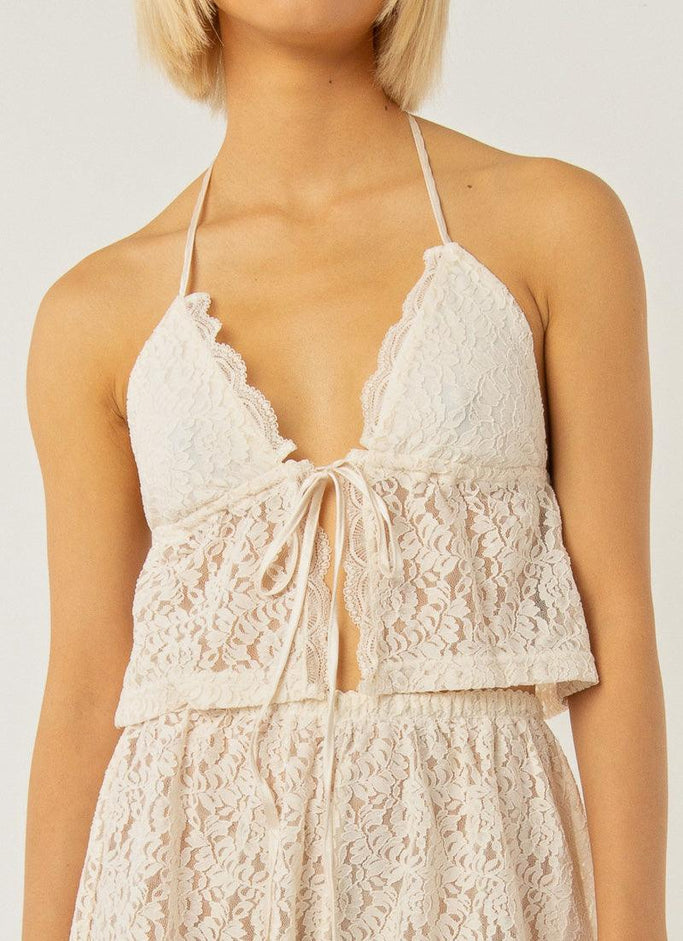 All The Ways To Love Lace Cami - Ivory