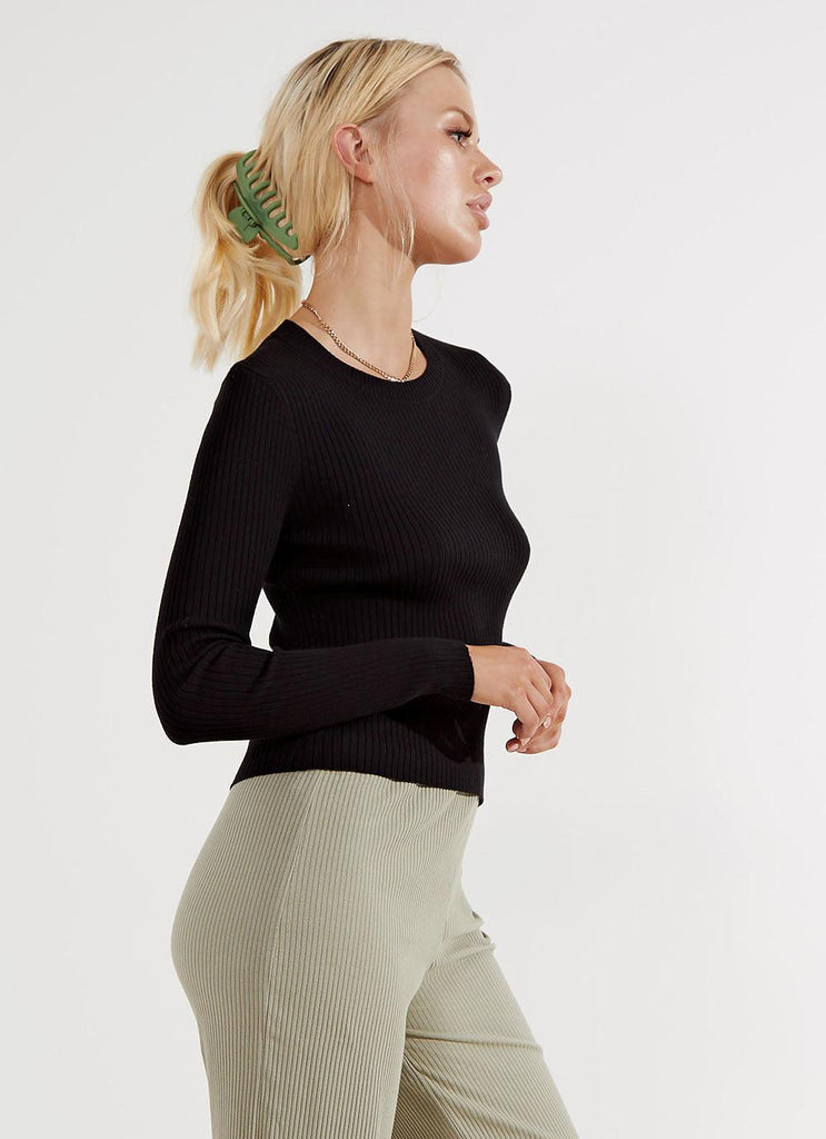 Nude Classic Knit - Black - Peppermayo US