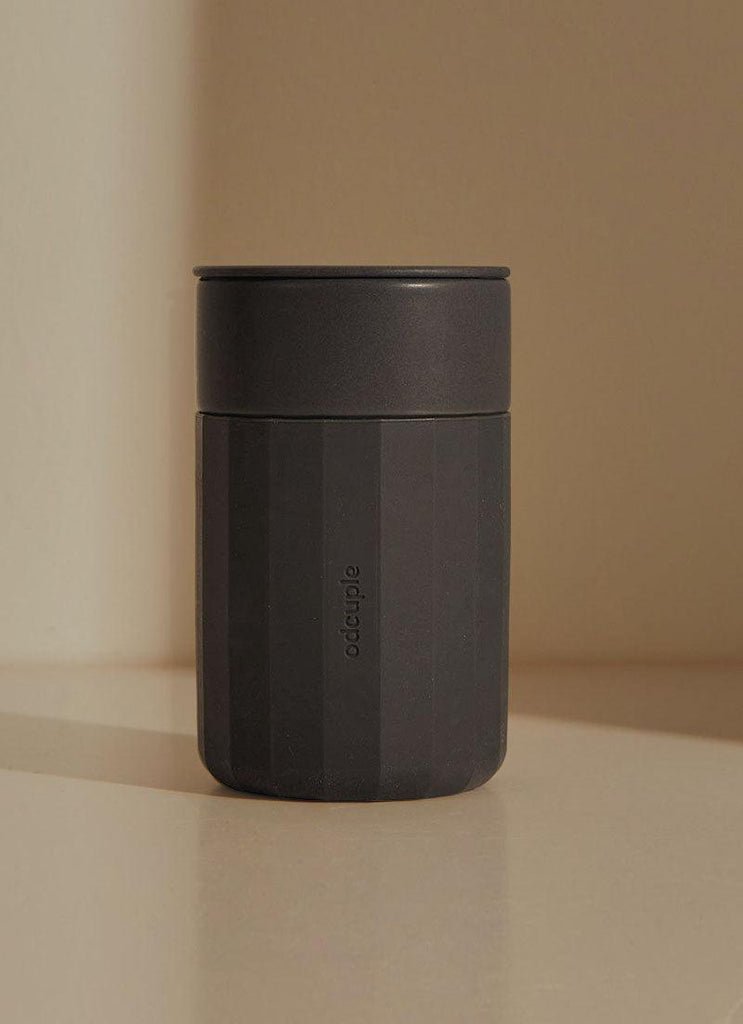 Original 12oz Reusable Coffee Cup (355ml) - Charcoal - Peppermayo US